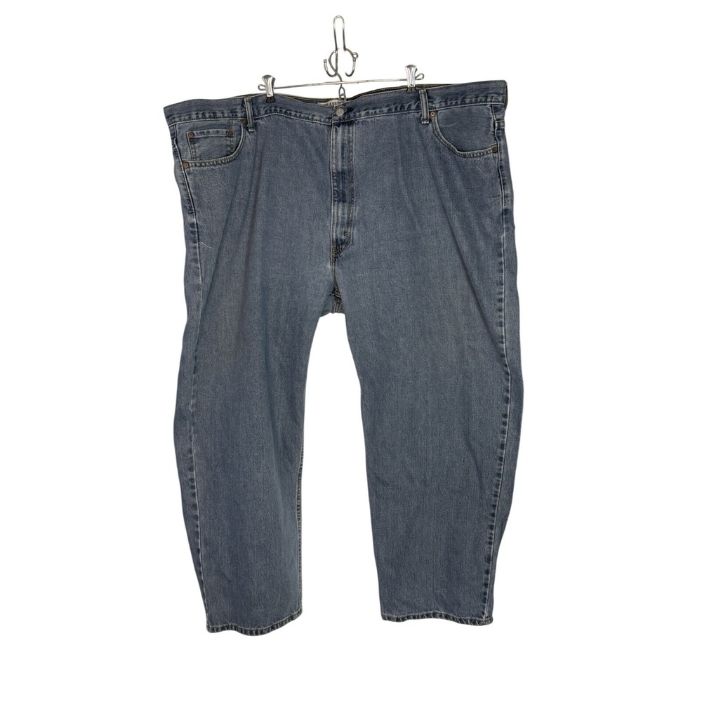 Levi's Mens Size 54x 30 Jeans 550 Relaxed Fit Denim Blue Five Pocket